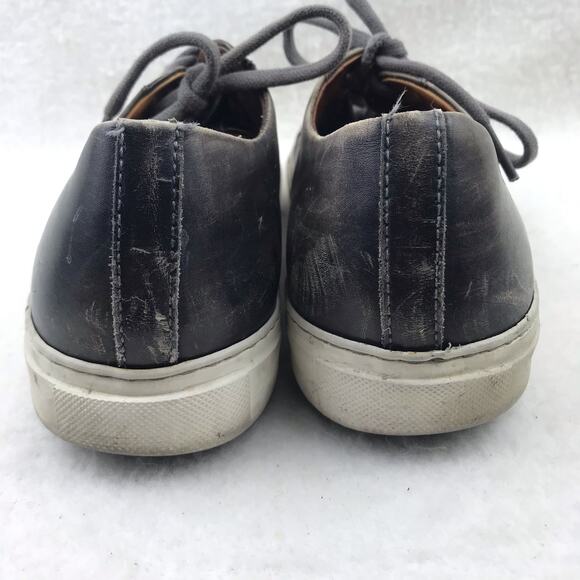 Magnanni Men's Distressed Leather Low-Top  17961 Brando Fashion Sneaker Size 8? - Picture 5 of 9